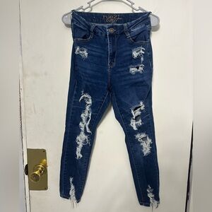 Rue 21 curvy blue jeans